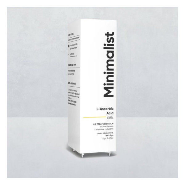 Minimalist 8% L-Ascorbic Acid Lip Treatment Balm- QTB1007 - Image 2