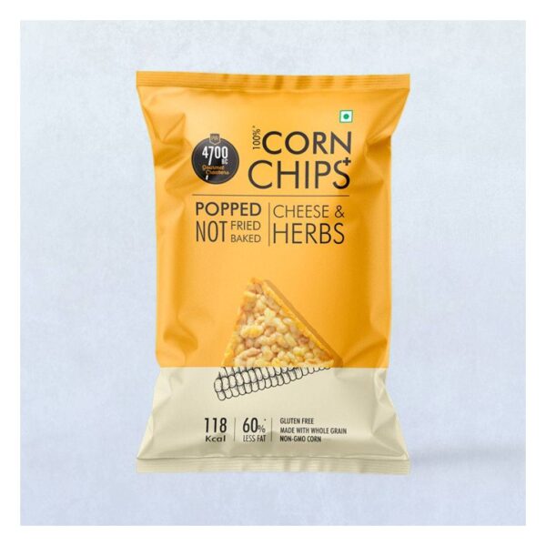 4700BC Chips+ Cheese & Herbs Popped Corn-Based- BCK1085