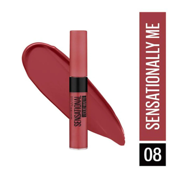 Maybelline Sensational Liquid Lipstick - Sensationally Me | Paraben Free- KYH1014