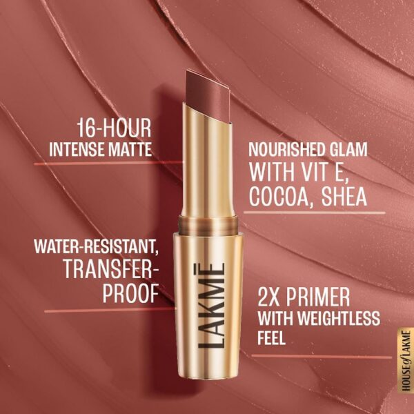 Lakme 9To5 Lipstick - Nude Touch | Long Lasting- NPH1019