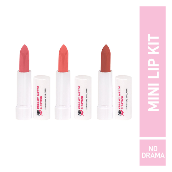 Myglamm Popxo Makeup Collection -Mini Lip Kit-No Drama- NPH1021