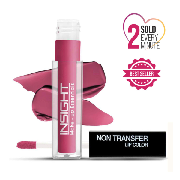 Insight Cosmetics Non Transfer Liquid Lipstick - Molten Pink | Cruelty Free- KYH1024