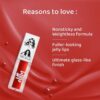 Elitty Red Lip Gloss For High Shine (Pretty Extra)- QTB1022 - Image 3