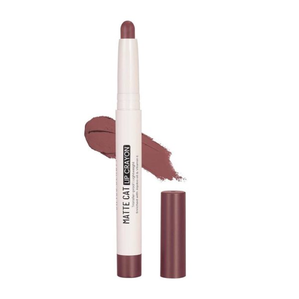 Swiss Beauty Non-Transfer Matte Cat Lip Crayon Shade - Brick Shell- EQQ1002