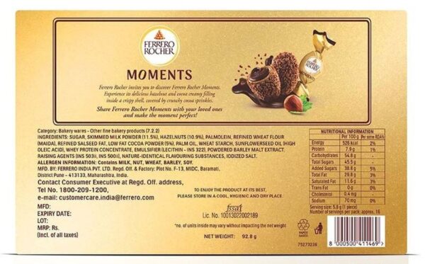 Ferrero Rocher Moments Gift Box - EYT1070 - Image 2