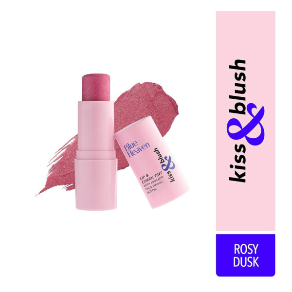 Blue Heaven Kiss & Blush Lip & Cheek Tint - Rosy Dusk- DRV1001