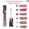 Kiro Non-Stop Airy Matte Liquid Lip - Nutmeg Nude- KYH1049 - Image 4