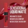 Maybelline New York Sensational Liquid Matte Lipstick - 14 Red Serenade- KYH1062 - Image 4