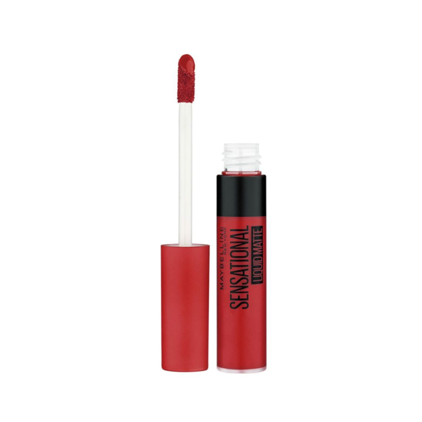 Maybelline New York Sensational Liquid Matte Lipstick - 14 Red Serenade- KYH1062