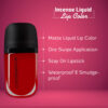 Coloressence Intense Liquid Lipstick - Siren Red | Alcohol Free- KYH1068 - Image 3