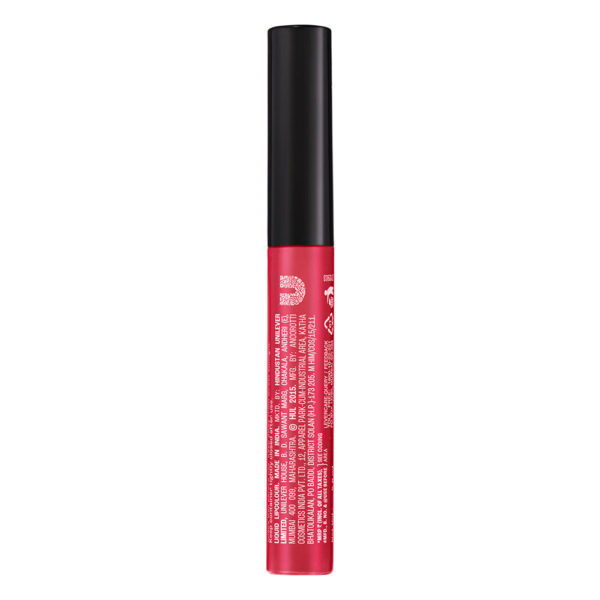 Lakme Forever Matte Liquid Lip, 16Hr Lipstick, Lightweight & Transferproof - Coral Candy- KYH1077 - Image 2