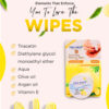 Pro Skin Nail Polish Remover Wipes - Lemon, 30 wipes- WQS1008 - Image 2