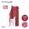 Maybelline New York Super Stay Matte Ink Liquid Lipstick X Pinks Edition - 170 Initiator- KYH1092 - Image 2