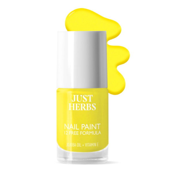 Just Herbs 12 Free Nail Paint-Electric Lime-08- WQS1009