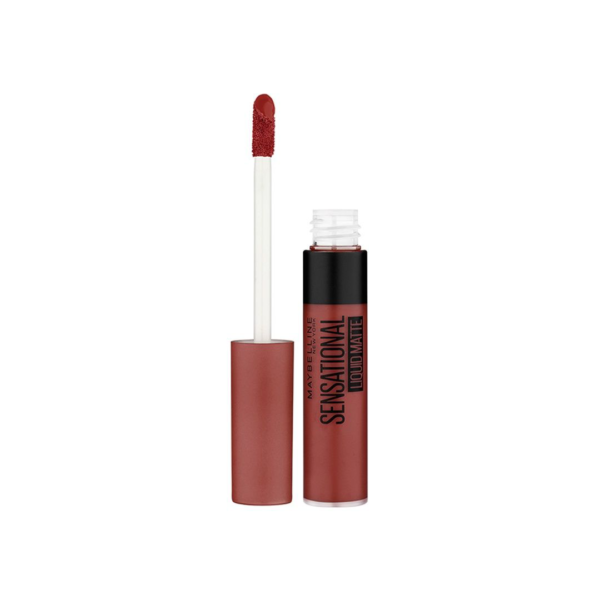 Maybelline New York Sensational Liquid Matte Lipstick - 13 Upbeat Crimson- KYH1093