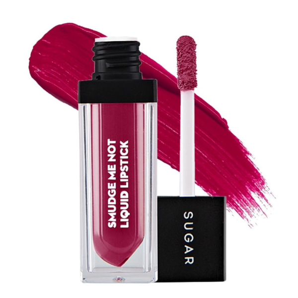 SUGAR Cosmetics Me Not Liquid Lipstick - Fine Wine (Burgundy Red) | Cruelty Free- KYH1094