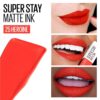 Maybelline New York Super Stay Matte Ink Liquid Lipstick - 25 Heroine- KYH1101 - Image 2