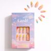 Gush Beauty Nailed It | Reusable Luxury Press On Nails Application Kit Candy Land - Medium Almond- RRW1001 - Image 5