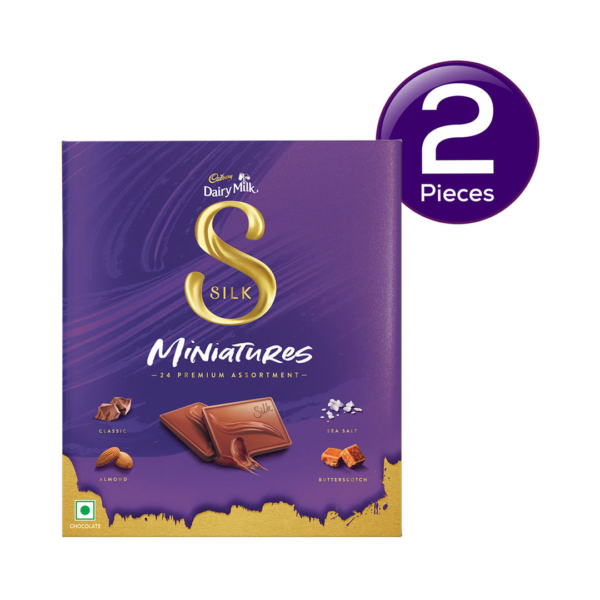 CADBURY SILK MIGNONETTES LARGE 240 gms Combo- EYT1078