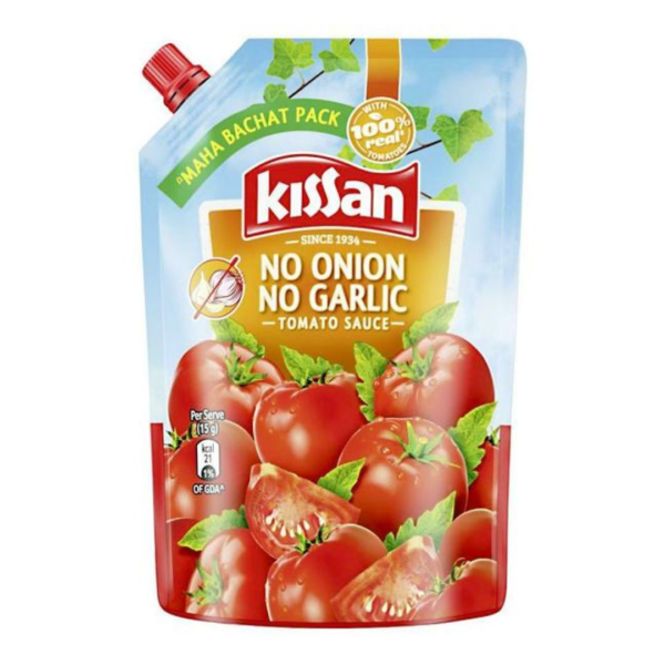 Kissan No-Onion No-Garlic Tomato Sauce- ERE1038