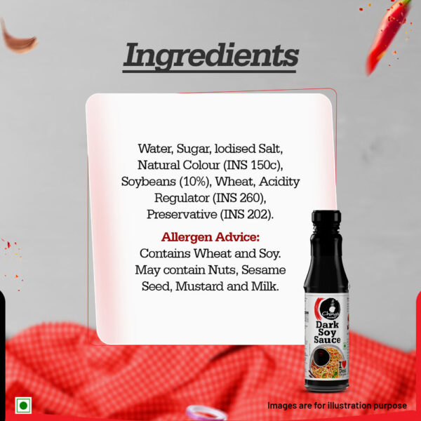 Ching’s Secret Dark Soy Sauce, Rich, Brown and Zesty- ERE1039 - Image 4