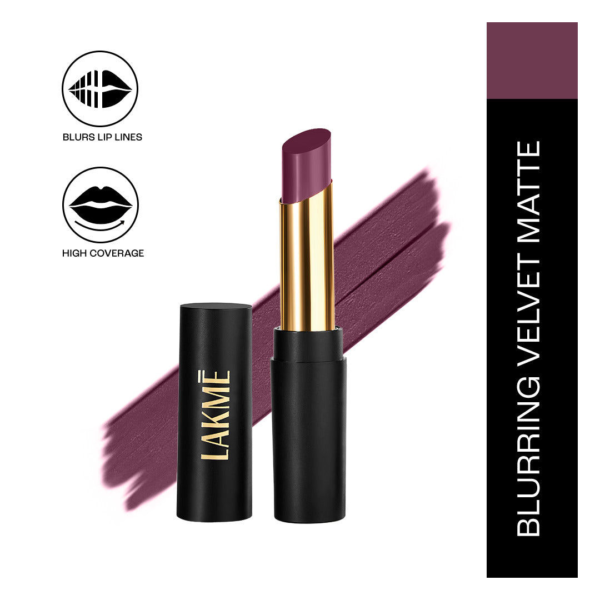 Lakme Absolute Beyond Matte Lip - 502 Purplepop- NPH1041