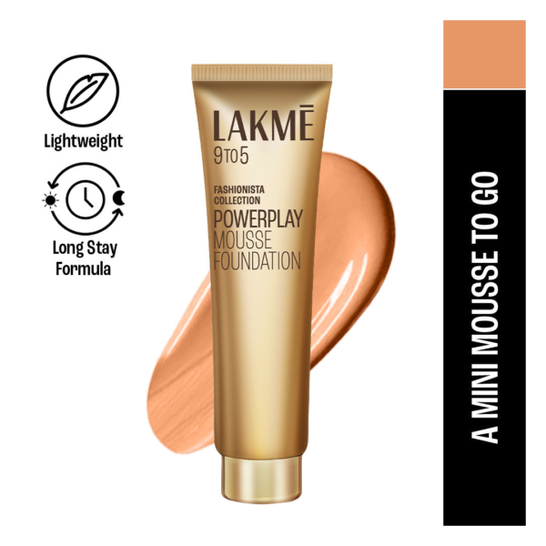 Lakme 9 to 5 Weightless Mousse Foundation Rose Ivory- TNW1007