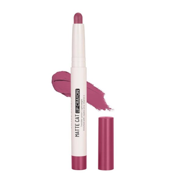 Swiss Beauty Non-Transfer Matte Cat Lip Crayon Shade - Flemingo- EQQ1006