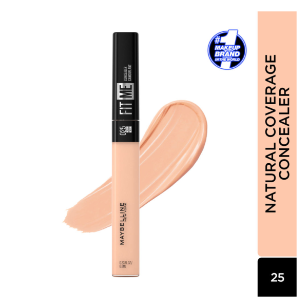 Maybelline New York Fit Me Concealer25 Medium- HLE1017