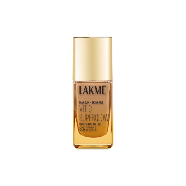 Lakme Makeup Skincare Vitc Superglow Skin Perfecting Tint Warm Beige W240- TNW1061