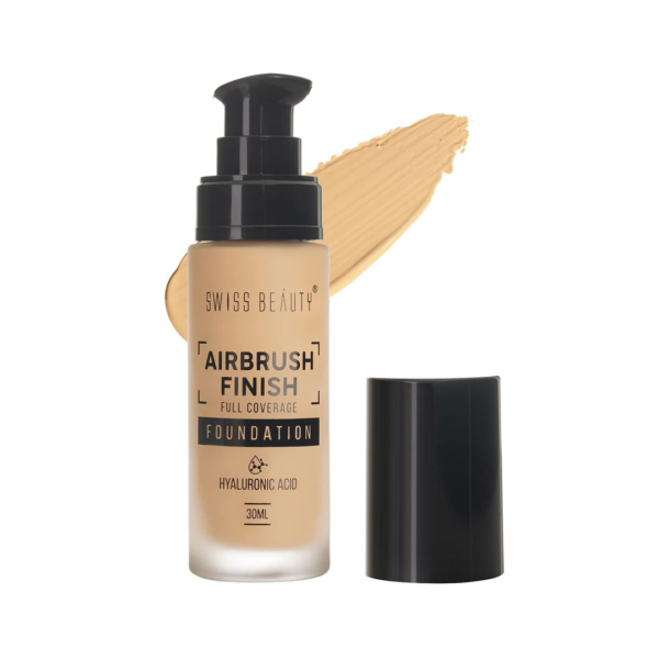 Swiss Beauty Airbrush Finish Lightweight Foundation Shade- Fair Ivory- TNW1057