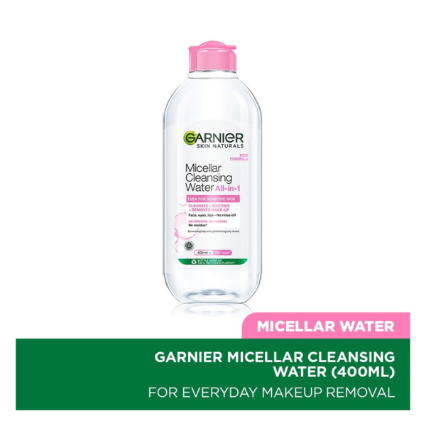 Garnier Skin Naturals, Cleansing Water, Hydrating & Soothing, Micellar Cleansing Water - WAX1018