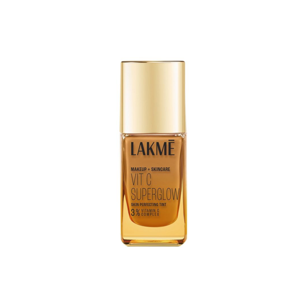 Lakme Makeup Skincare Vitc Superglow Skin Perfecting Tint Cool Cinnamon C300- TNW1038