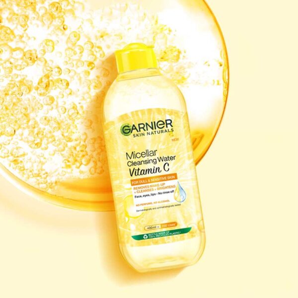 Garnier Vitamin C Micellar Cleansing Water- WAX1020 - Image 3