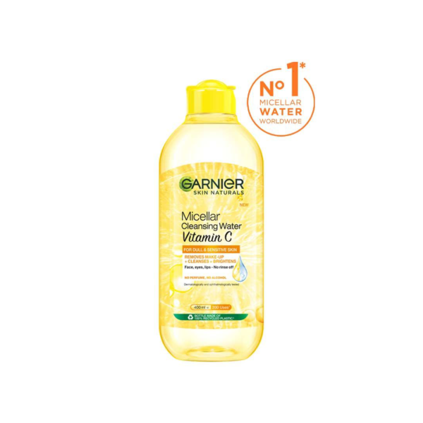 Garnier Vitamin C Micellar Cleansing Water- WAX1020 - Image 2