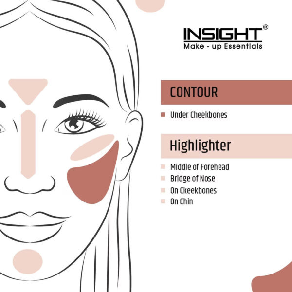 Insight Cosmetics Duo Stick Conceal Contour + Highlighter- TEV1015 - Image 2
