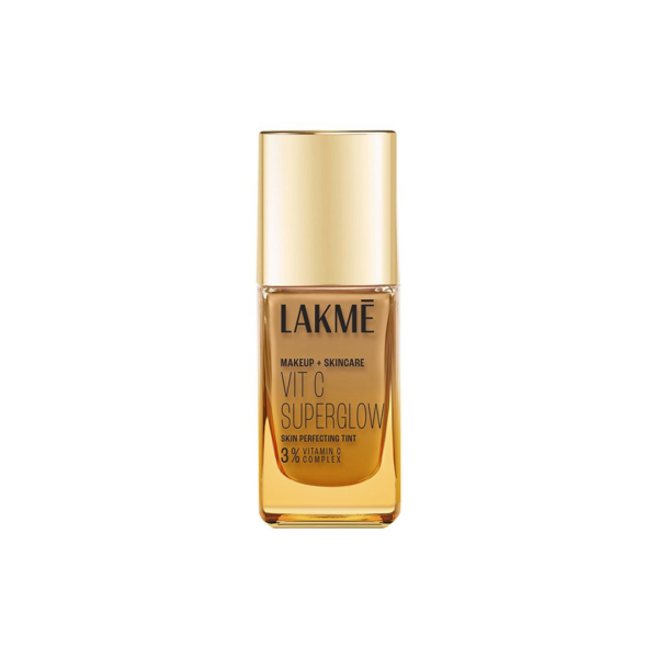 Lakme Makeup Skincare Vitc Superglow Skin Perfecting Tint Neutral Almon N340- TNW1043