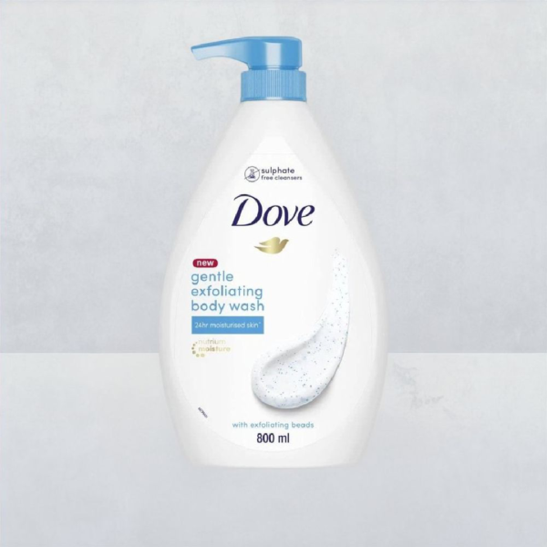 Dove Gentle Exfoliating Beads Body Wash For Softer Smoother Skin- ASG1005