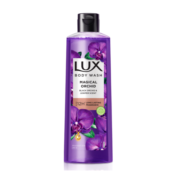 LUX Shower Gel| Black Orchid Fragrance & Juniper Oil Bodywash- ASG1027