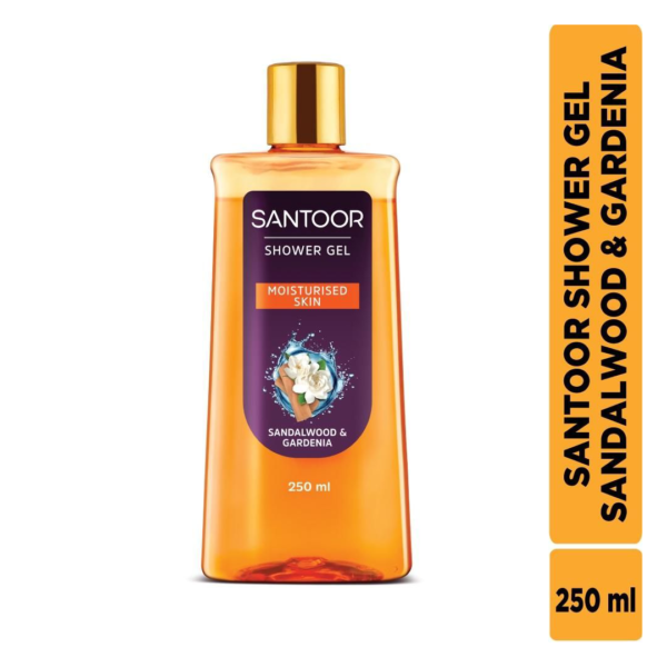 Santoor Shower Gel - Sandalwwod & Gardenia- ASG1030