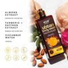 Wow Skin Science Ubtan Body Wash With Chickpea Flour Almond Extract Safron & Turmeric Extracts - No Sulphate Parabens Silicones & Color- ASG1031 - Image 3