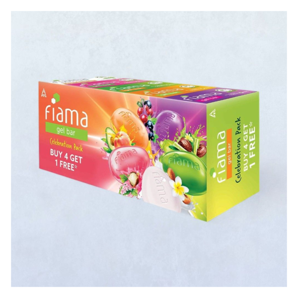 Fiama Gel Bar Celebration Pack With 5 Unique Gel Bars, with Skin Conditioners- ABZ1005