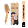 House of Beauty Dry Brush for body for lymphatic drainage, smooth skin, in-grown hair (1pc)- JMJ1004 - Image 2