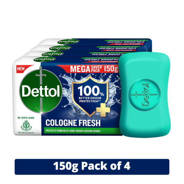 Dettol Cologne Fresh Bathing Soap Bar- ABZ1008