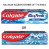 Colgate MaxFresh Toothpaste, Blue Gel Paste with Menthol for Super Fresh Breath (Peppermint Ice, Saver Pack)- EQB1004 - Image 2