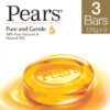 Pears Moisturising Bathing Bar Soap with Glycerine Pure & Gentle - For Golden Glow- ABZ1017 - Image 3