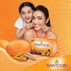 Santoor Skin Moisturizing Sandal and Turmeric Bathing Soap With Anti-Aging Properties- ABZ1018 - Image 4