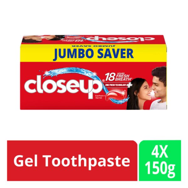 Closeup Toothpaste | Long lasting 18 Hours Of Fresh Breath & White Teeth- EQB1008