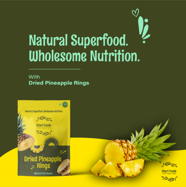 Khari Foods Pineapple Dried- VUW1091 - Image 3