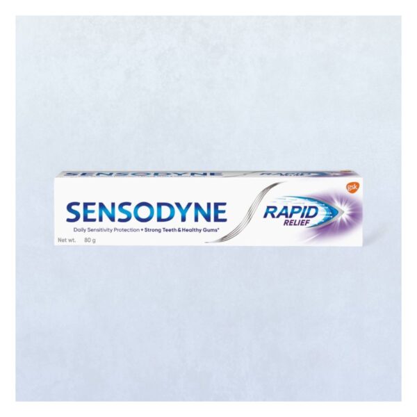 Sensodyne Rapid Relief Long Lasting Protection For Sensitive Teeth Toothpaste- EQB1012